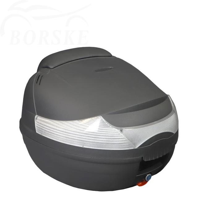 Borske Factory Universal Tail Box Motorcycle Top Rack Backrest Carrier Box