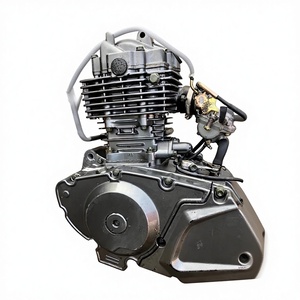 Moteur de moto d'occasion Qianjiang Blue Baolong 200cc 4 temps CDI, assemblage QJ150-17A, chaîne GS d'origine - Product Image 2