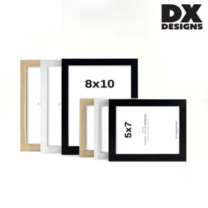 En Stock Expédition Rapide sous 3 Jours Décoration Murale Cadre en Bois MDF 4x6 5x7 8x10 Noir Blanc Chêne Cadre Photo en Bois pour Affiche - Product Image 1