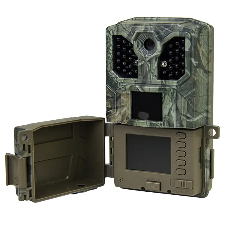 16MP Hunting Camera with 940nm IR LEDs No Glow Night Vision Motion IP66 Waterproof Tree Camera