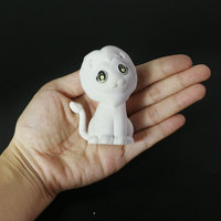 Ensemble de jouets à dessiner en PVC floqué, animaux de dessin animé, pour enfants, arts et artisanat, kit de peinture, bricolage