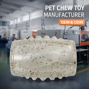 Jouets interactifs pour chiens, jouet à mâcher en forme de rouleau, jouet à mâcher dentaire en TPR, cylindre avec sifflet intégré, logo personnalisé - Product Image 1