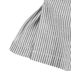 Abaya Larga Holgada Personalizada de Moda para Mujer Musulmana, <span class=keywords><strong>Vestido</strong></span> Largo Informal de Algodón y Lino para Mujer - Product Image 6