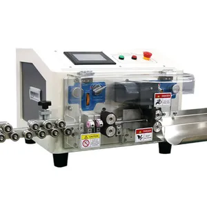 Sedeke ESC-BX8S wire cutting stripping twisting machine flat ribbon wire cutting stripping machine double wire stripping machine