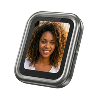 Écran d'affichage magnétique pour smartphone avec fonction selfie, moniteur de caméra arrière sans fil à latence nulle pour l'enregistrement de vlogs avec télécommande de déclenchement