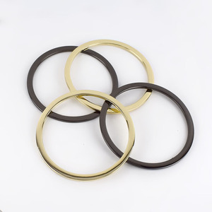Pour BF334 <span class=keywords><strong>85mm</strong></span> plat joint torique métal sac poignées et sangles pour femmes sac à main fermoir connecteurs accessoires - Product Image 4