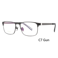 Montures de lunettes artisanales en titane, en stock, pour lunettes optiques