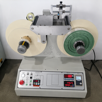 Nouvelle machine de rembobinage automatique avec correction de déviation et fonction de comptage de longueur pour film plastique, papier et étiquettes Lingtie LTD-450C