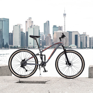 Vélo de montagne à suspension souple en aluminium 27,5/29 pouces, personnalisé, 9/10/11/12 vitesses, double frein à disque, capacité de charge de 150 kg, OEM/ODM Alumium-1 - Product Image 2