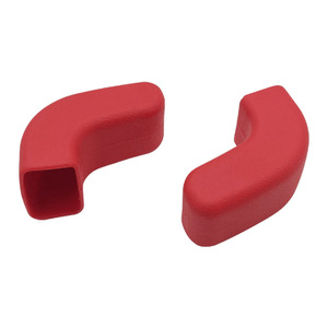 Protector de goma para gancho de remolque Jeep Wrangler, protector de goma rojo de 64mm x 42mm para parachoques delantero, protector de gancho de remolque para modelos 2007-2023 - Product Image 2