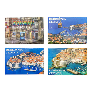 Aimants de réfrigérateur en fer blanc personnalisés à bas prix, souvenirs <span class=keywords><strong>photo</strong></span> de paysages touristiques, aimant de réfrigérateur en fer blanc personnalisé - Product Image 2