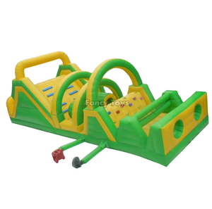 Castillo Inflable Pirata <span class=keywords><strong>de</strong></span> la <span class=keywords><strong>Mejor</strong></span> Calidad con Obstáculos y Tobogán Seco, Trampolín <span class=keywords><strong>de</strong></span> 6mx4m, PVC, Certificado CE, para Uso en Exteriores - Product Image 4