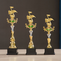 Trofeos de ABS Grabados Personalizados al por Mayor Directo de Fábrica para Concursos de Canto, Temática Musical, Recuerdo de Conciertos AD01
