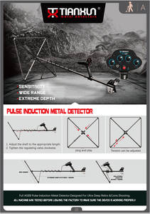 天巡パルス誘導長距離TX-<span class=keywords><strong>PI</strong></span> 300高感度金金属探知機 - Product Image 6
