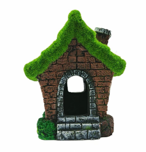 Decorazione per Acquario, Grotta Nascondiglio in Resina con Muschio, Legno Galleggiante, Sfera Decorativa per Acquario, Terrario per <span class=keywords><strong>Tartarughe</strong></span> e Rettili - Product Image 2