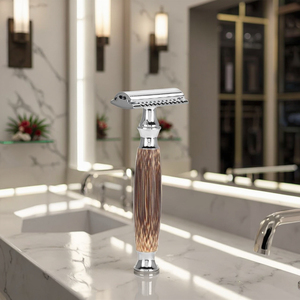 Tái Sử Dụng Của Nhãn Hiệu Đôi Cạnh An Toàn Dao Cạo Lưỡi Thép Không Gỉ Cho Cơ Thể Và Bikini Bền Gỗ Lưỡi Cạo Râu - Product Image 2