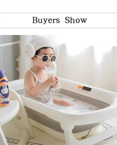 Bañera Plegable para Bebés, Bañera Portátil Ajustable de Lujo con Control de Temperatura, Antideslizante, para Recién Nacidos, OEM ODM - Product Image 4