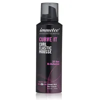 Private Label Hair Products Rich Foam Curly Defining Mouse Styling Strong Hold Hair Foam MousseためCurly Hair