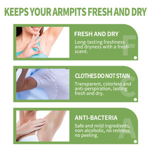 Verano esencial de alta eficiencia desodorante Anti transpirante Spray extractos de plantas naturales perfume - Product Image 6