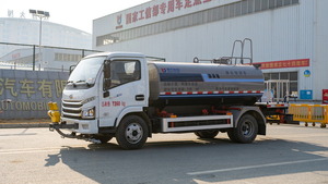 Camion d'assainissement Dongfeng Shangqi New Energy 5 mètres cubes, arroseur 4x2 Euro 4 avec moteur pompe Ningde Times - Product Image 3