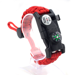 Free Sample Personalized Outdoor Tactical Paracord Bracelet, Hot Selling <strong>Gifts</strong> <strong>Hiking</strong> Camouflage Paracord Bracelet - Product Image 4