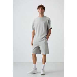 Ensemble de shorts oversize pour homme Stone Cotton, 100% coton, respirant, coupe confortable, modèle 85250 - Product Image 3