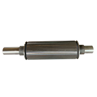 Service de machine CNC en acier inoxydable usinage CNC convoyeur à arbre long rouleau de renvoi PEHD