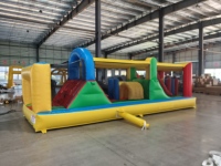 Piste de tumbling gonflable pour le Championnat 2026 - Combo d'obstacles en PVC robuste avec pompe à air, certifié CE, logo couleur personnalisé