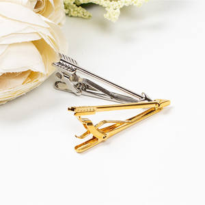 تصميم مخصص فارغة الفولاذ المقاوم للصدأ مشبك ربطة عنق منقوش وأزرار أكمام في المخزون - Product Image 6