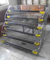 Cage d'élevage automatique de cailles de type H, 5 niveaux, pour 300 cailles, à vendre