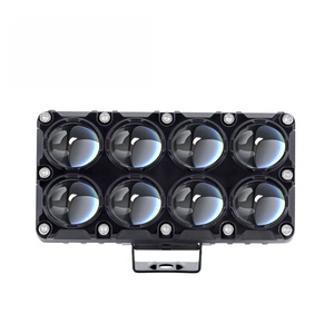 Venta al por Mayor de Faros Antiniebla LED de 6/8/10 Lentes para Motocicletas y Automóviles, Luces de Conducción Amarillas y Blancas de Repuesto para Camiones, Automóviles, Cuatrimotos y Jeeps - Product Image 1