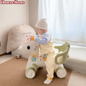 <span class=keywords><strong>Cheval</strong></span> à <span class=keywords><strong>bascule</strong></span> pour enfants en plastique très populaire, multifonctionnel 6-en-1, <span class=keywords><strong>cheval</strong></span> à <span class=keywords><strong>bascule</strong></span> licorne musical avec roues - Product Image 4