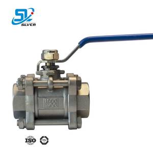 3Piece 1000 <span class=keywords><strong>Wog</strong></span> Thép Không Gỉ Carbon Cf8m Ss304 Ss316 Float Sus Van Bi - Product Image 4