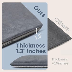 Tapis de jeu pour bébé et tout-petit, antidérapant, facile d'entretien, en velours corail, mousse à mémoire de forme épaisse, tapis tatami, mousse haute densité, tapis de sol pour enfants - Product Image 3