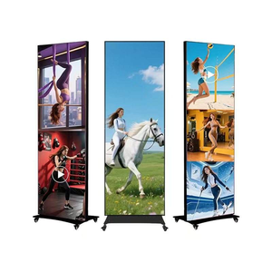 Support d'affichage numérique LED HD couleur pleine, haute luminosité P2.5, sur pied, pour la publicité marketing, les magasins de détail et les centres commerciaux - Product Image 1