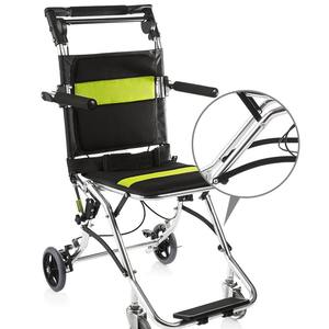 รถเข็นพับได้ Yuwell 2000 น้ำหนักเบา ทำจากอลูมิเนียม พกพาสะดวก สำหรับการเดินทางและการใช้งานในชีวิตประจำวัน - Product Image 3