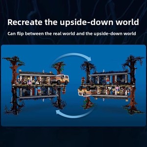 Juguete de Construcción de Plástico Compatible con <span class=keywords><strong>el</strong></span> Modelo 75810 de la Película The Upside Down - Product Image 4