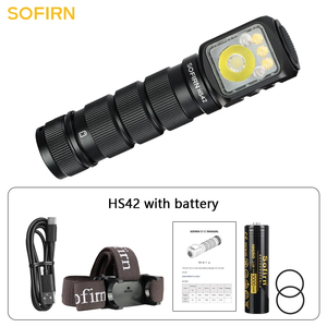 <strong>Sofirn</strong> <strong>HS42</strong> Long Beam Distance Headlamp 18650 LED Light 2100lm 6LEDs Rechargeable Headlight With Reverse Charge Magnetic Tail - Product Image 5