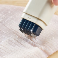 Couteau multifonctionnel papillon pour calamars, couteau à découper les fruits de mer, couteau à découper les oignons verts, outil de cuisine
