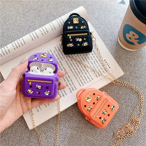 Estuche de Silicona Personalizado de Lujo <span class=keywords><strong>2021</strong></span> para <span class=keywords><strong>Airpods</strong></span> 3, Funda Protectora para <span class=keywords><strong>Airpods</strong></span> 1 y <span class=keywords><strong>2</strong></span> - Product Image 2