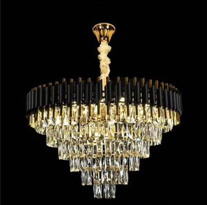 Lampadario in Cristallo Moderno con Struttura in Ferro, Portalampada E14, 220V, <span class=keywords><strong>per</strong></span> Soggiorno, Garanzia di 2 Anni (25097-D500) - Product Image 3