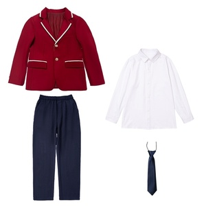 Set di Uniformi Scolastiche Invernali in Stile Britannico per Donne FUYI dal Bangladesh, <span class=keywords><strong>Abito</strong></span> di <span class=keywords><strong>Laurea</strong></span> in Poliestere per Studentesse - Product Image 6