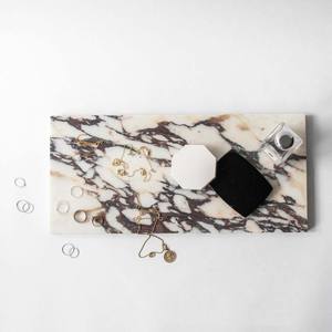 <span class=keywords><strong>Plateau</strong></span> en marbre moderne <span class=keywords><strong>de</strong></span> style scandinave Bostone Calacatta violet pierre naturelle <span class=keywords><strong>plateau</strong></span> unique ornement salon - Product Image 6