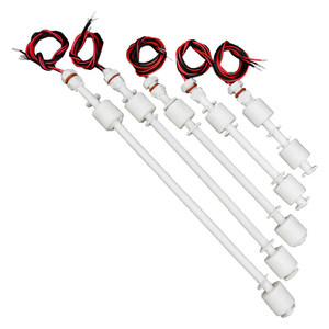 مفتاح مستوى عائم مزدوج الكرة من البولي بروبيلين مقاوم للتآكل والأحماض والقلويات، مستشعر مقياس المستوى صغير قابل للتخصيص - Product Image 1