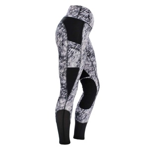 Offre spéciale! Denim élégant à 4 voies extensible pour femme, siège complet extensible en Polyester/Spandex, pour l'équitation - Product Image 4