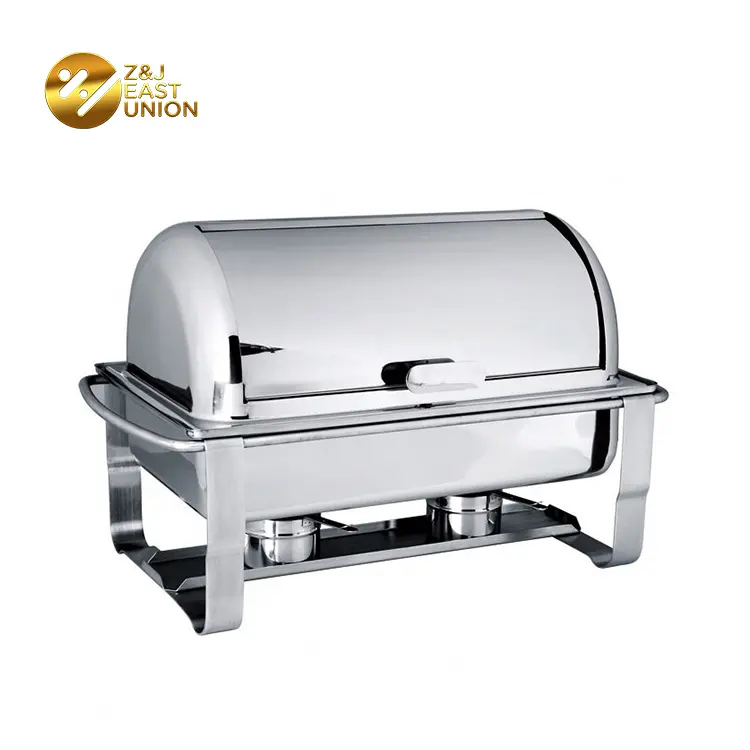 Equipo de cocina de alta calidad, plato de chafing de acero inoxidable, para comida, buffet, para hotel