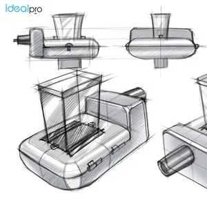 3D ציור תעשייתי עיצוב שירותי עיבוד מותאם אישית מוצר עיצוב פיתוח שירות