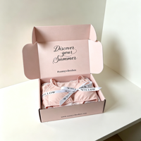 Maillots de bain, emballage personnalisé pour le commerce électronique, boîte à lettres en carton ondulé E Flute, emballage personnalisé