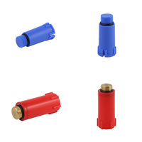 Raccords de tuyauterie ronds en PPR en gros d'usine, bouchon à anneau, bouchon à fil long, bouchon à fil, bouchon de nettoyage, injection, joint à quatre voies, mâle hexagonal