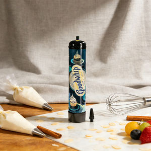 640g Nuevo producto Tanque de gas CO2 N2 para crema batida, Utensilios de cocina, Herramientas para postres de crema batida - Product Image 1